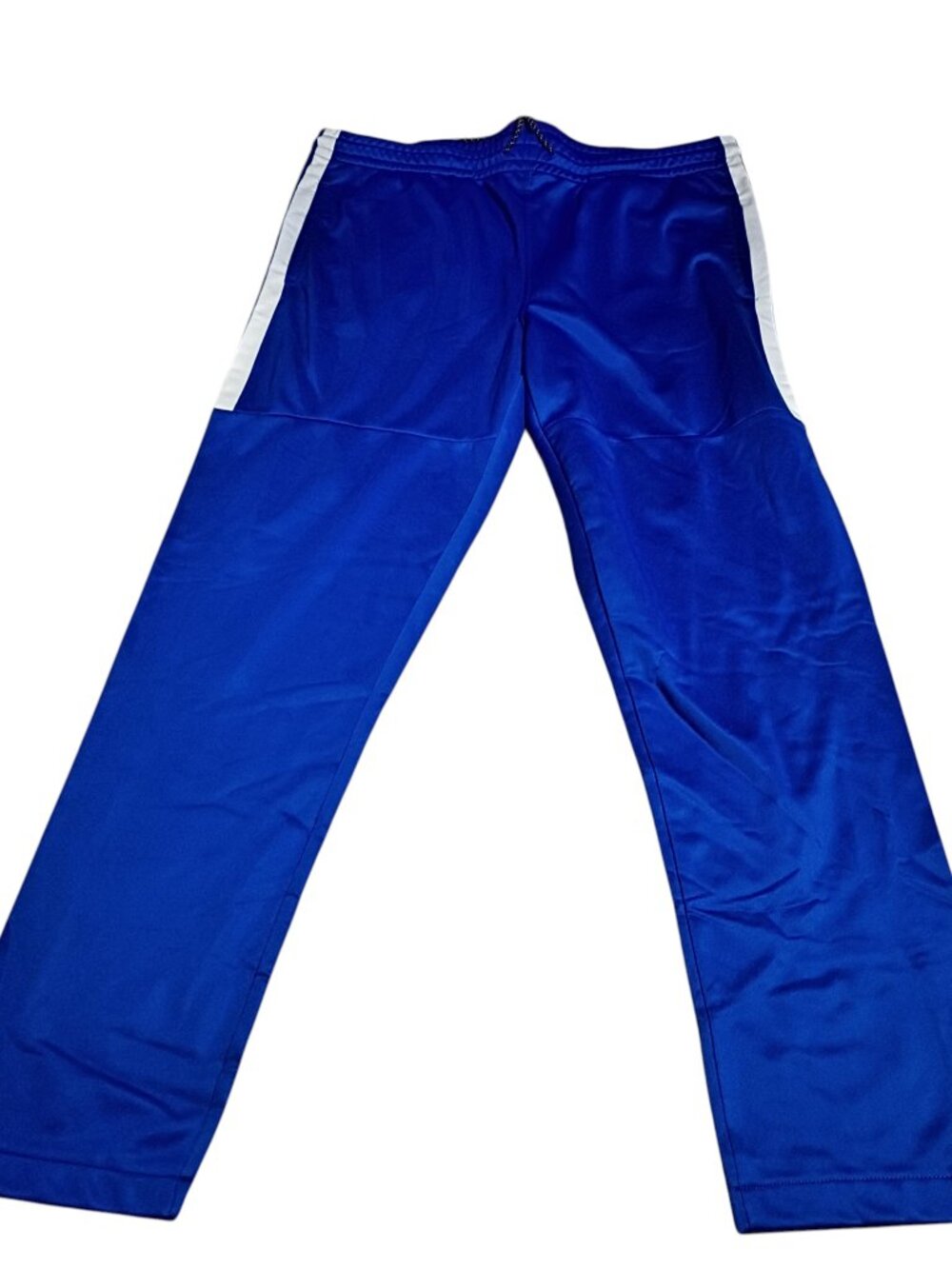 Southpole Men's Royal Blue Track Pants White Side Stripe - Size XL